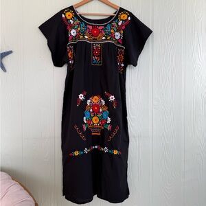 Hand made dress from Mexico, size XL